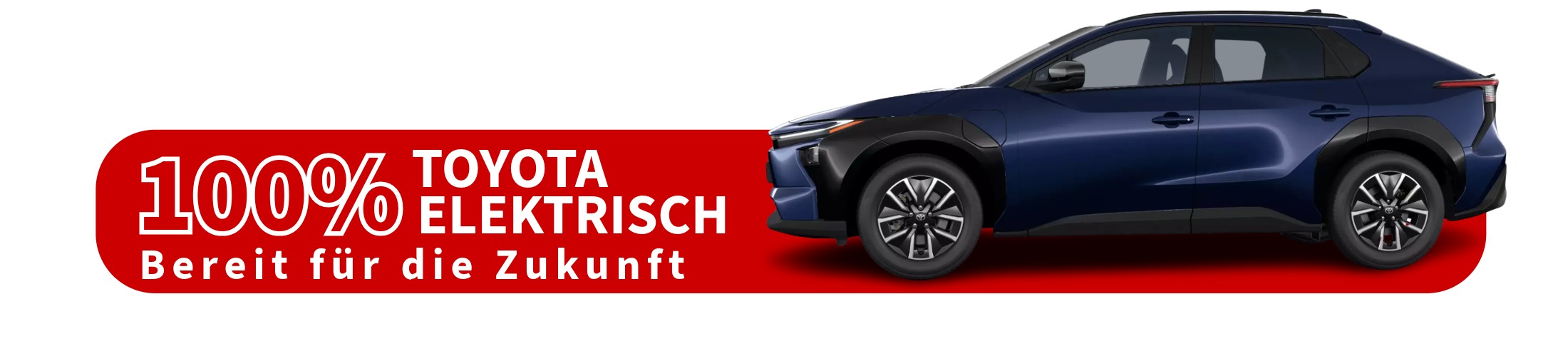 zu sehen: BZ4X in Roter Box seitlich