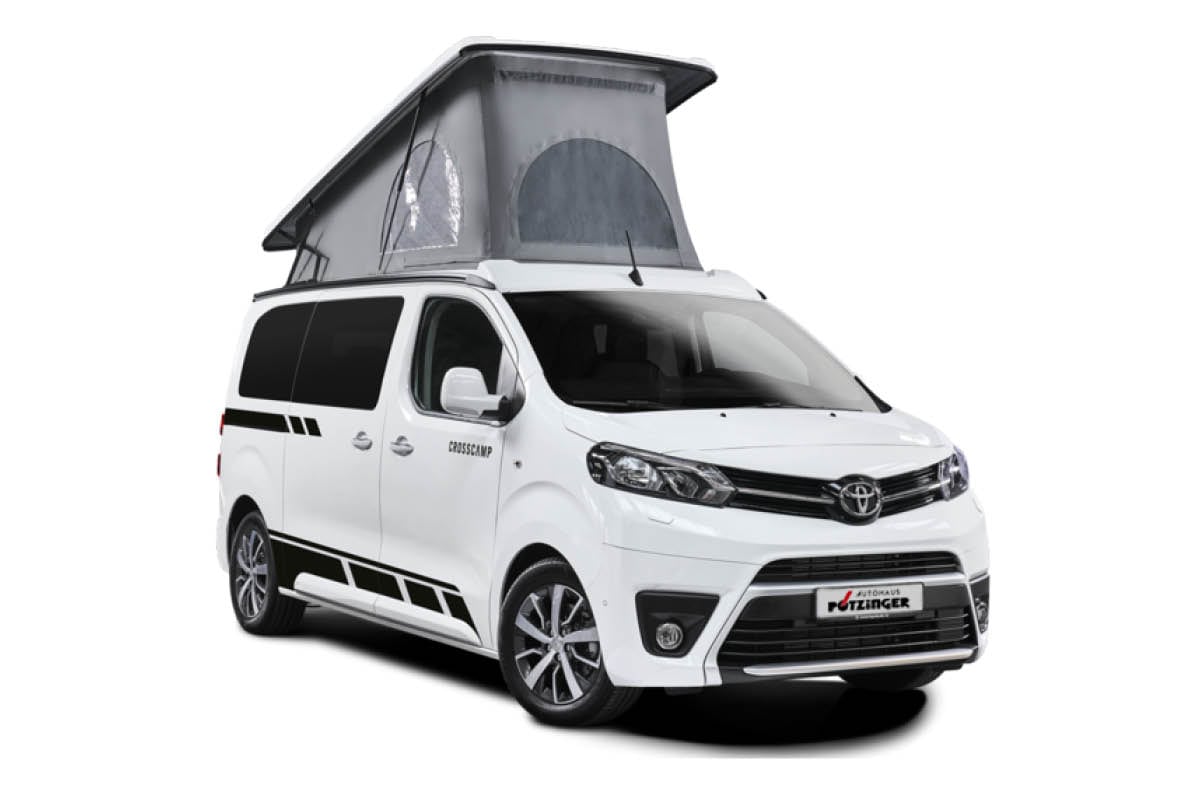 Toyota Crosscamp in weiß