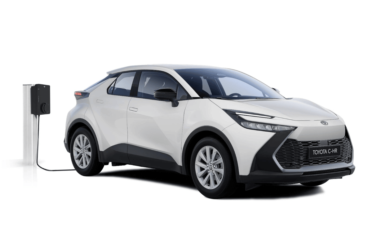 Toyota C-HR Flow als Plug-In Hybrid in weiß