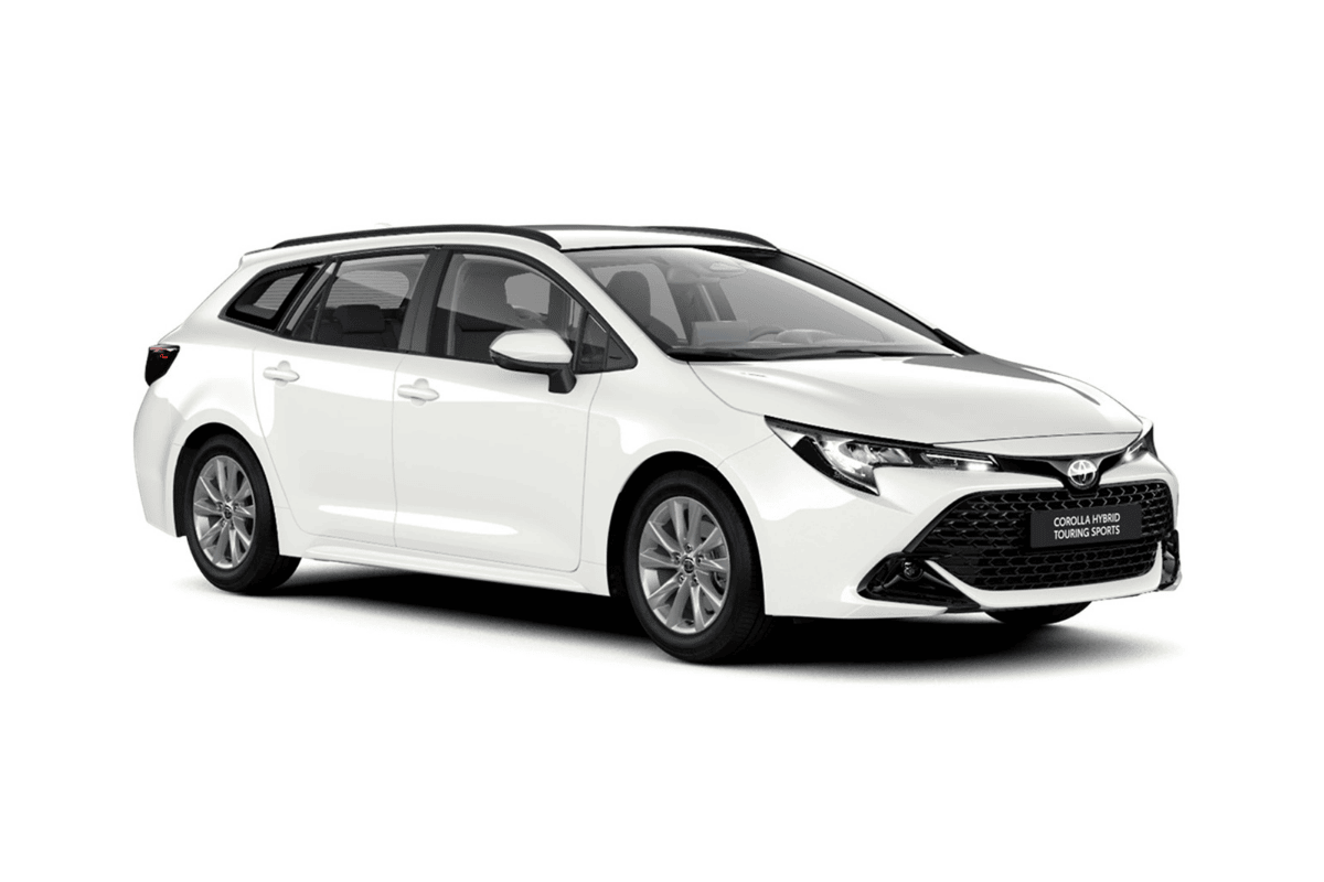 Toyota Corolla Touring Sports Comfort Hybrid in weiß