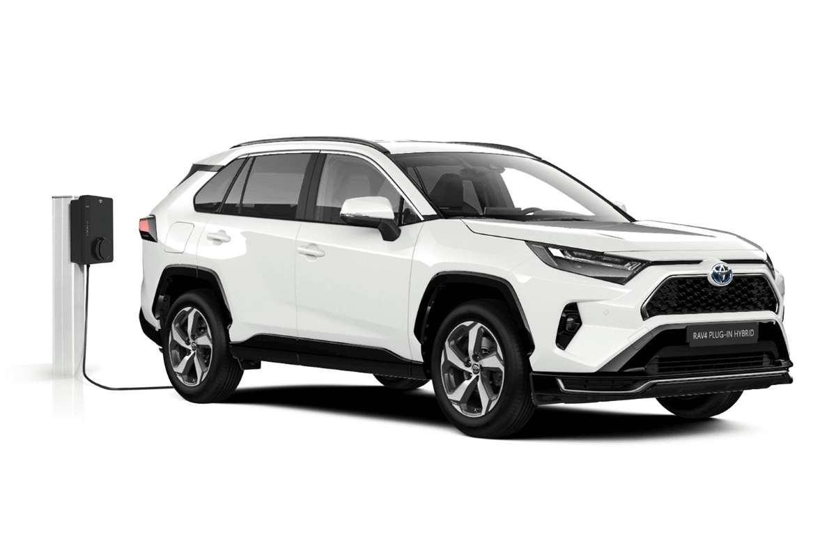 Toyota RAV4 Basis Plug-In Hybrid in weiß