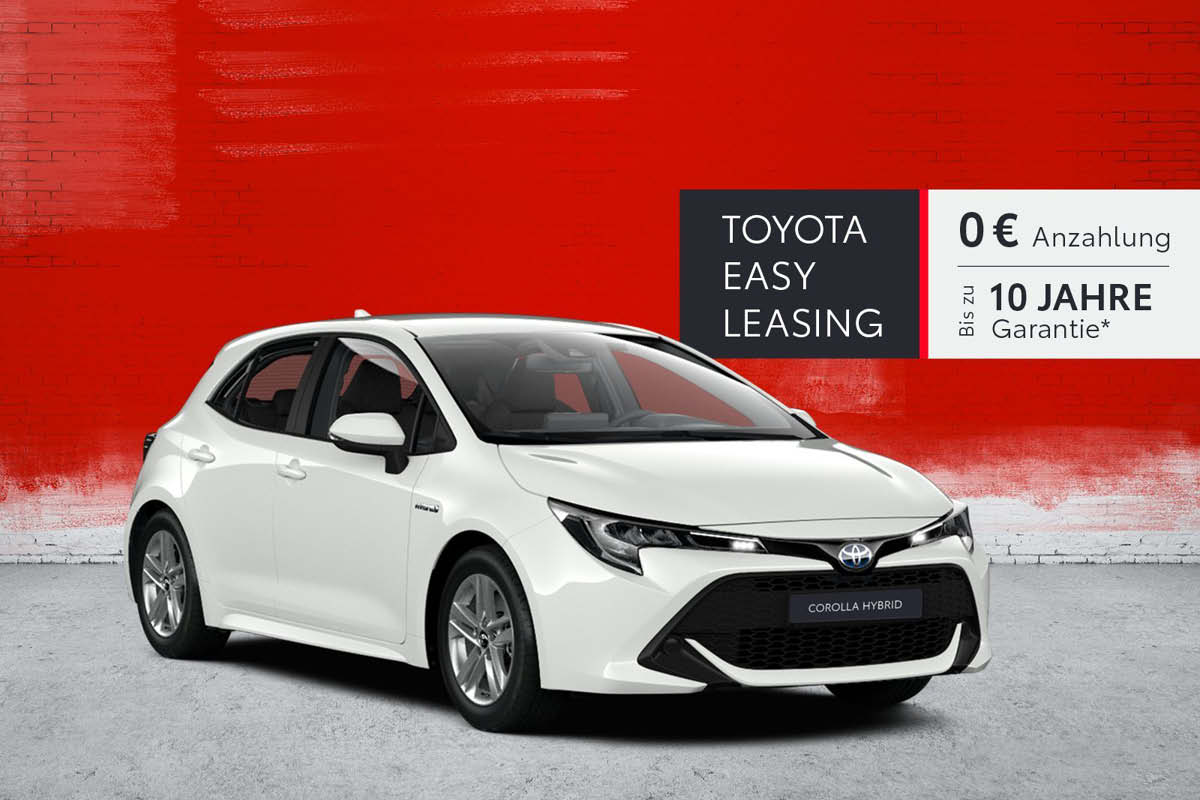 Toyota Yaris Comfort Angebot 10 Jahre Garantie Red Deal bei Autohaus Pötzinger